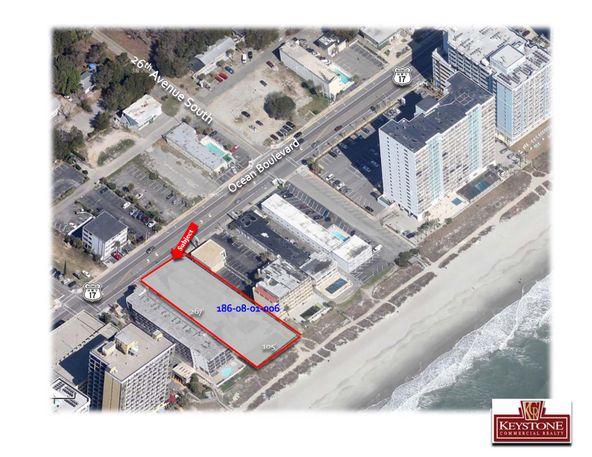 Exeter Boulevard Lots: 2609 S Ocean Blvd, Myrtle Beach, SC 29577